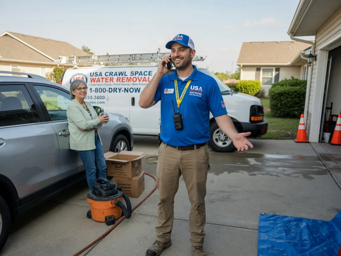 Crawl Space Water Removal Bryantown, MD FAQs
